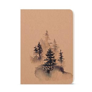 Weekly Diary 2025 Oskar Kraft A5 - Forest