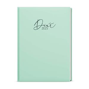 Weekly Diary 2025 Oskar Lamino Pastel A5 - green