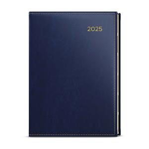 Weekly Diary 2025 Oskar Premier A5 - blue