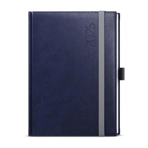 Weekly Diary 2025 Oskar Reno A5 - blue