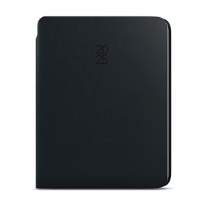 Weekly Diary 2025 Oskar Softy A5 - black