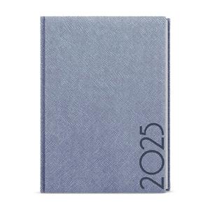 Weekly Diary 2025 Oskar Tora A5 - blue gray