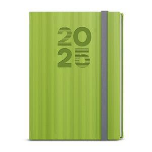 Weekly Diary 2025 Oskar Vigo A5 - green