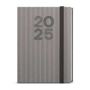 Weekly Diary 2025 Oskar Vigo A5 - grey