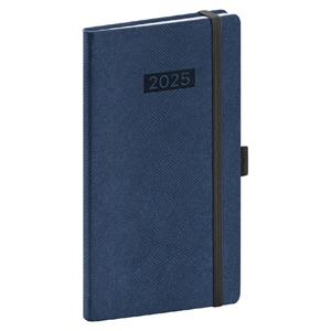 Weekly Diary 2025 Pocket Diario - Dark Blue