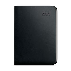 Weekly Diary 2025 Zoro Vivella A5 - Black