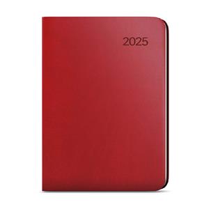 Weekly Diary 2025 Zoro Vivella A5 - burgundy