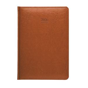 Weekly diary 2026 Kastor B5 - brown