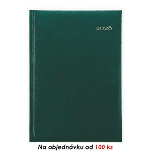 Weekly diary 2026 Kronos A5 with notes - green