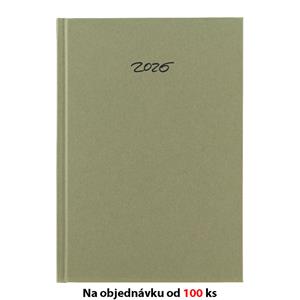 Weekly diary 2026 Slovak Eko A5 with notes - hemp