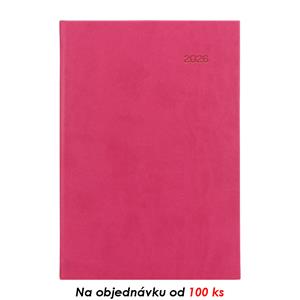 Weekly diary 2026 Viva A5 with notes - pink