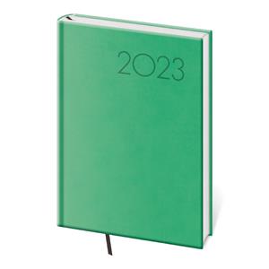 Weekly diary A5 2023 Print Pop - light green