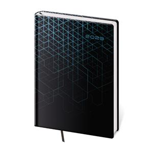 Weekly diary A5 2023 Vario - Blue Design