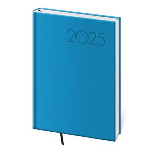 Weekly diary A5 2025 Print Pop - light blue