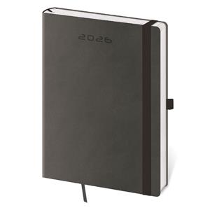 Weekly diary A5 2026 Flexies - dark grey