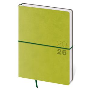 Weekly diary A5 2026 Flexio - green