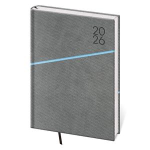 Weekly diary A5 2026 Grife - grey/blue