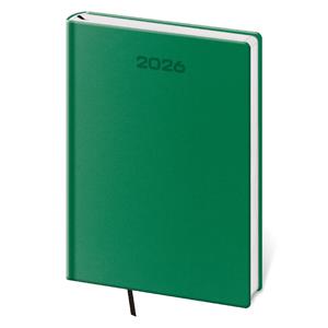 Weekly diary A5 2026 Soft - green