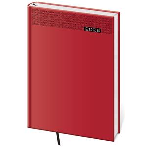Weekly diary B5 2026 Gommato - red