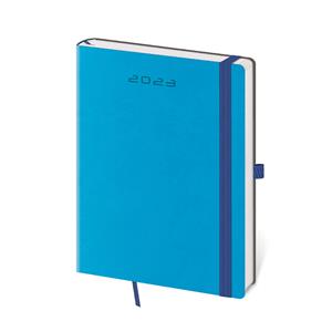 Weekly diary B6 2023 Flexies - blue