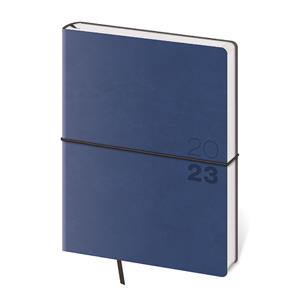 Weekly diary B6 2023 Flexio - dark blue