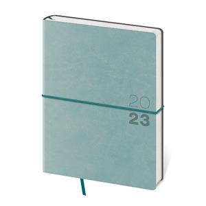 Weekly diary B6 2023 Flexio - olive