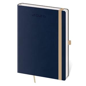 Weekly diary B6 2026 Flexies - dark blue