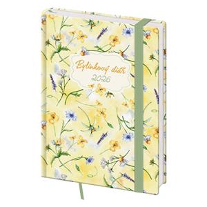 Weekly diary B6 2026 Herbal diary Herbs with elastic