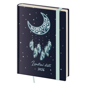 Weekly diary B6 2026 Lunar diary Dream with elastic
