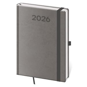 Weekly diary B6 2026 Print Pop - grey