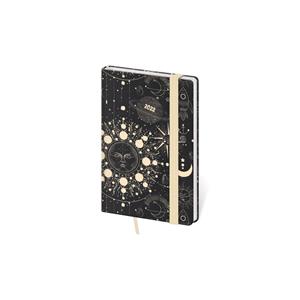 Weekly pocket diary 2022 Vario with rubber band - Cosmos