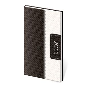 Weekly pocket diary 2023 Erie - black/white