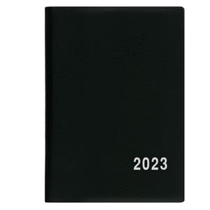 Weekly pocket Diary 2023 Hynek PVC - Black