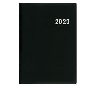 Weekly pocket Diary 2023 Ladislav PVC - Black