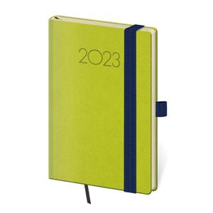 Weekly pocket diary 2023 New Praga - green