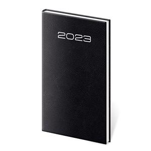 Weekly pocket diary 2023 Old Karachi - black