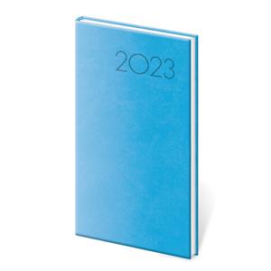 Weekly pocket diary 2023 Print Pop - light blue