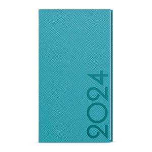 Weekly pocket Diary 2024 Jakub Tora - Turquoise