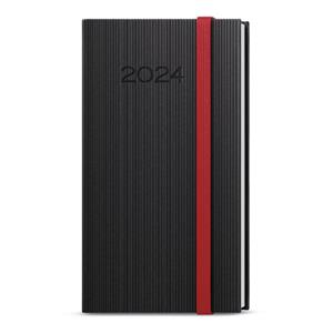 Weekly pocket Diary 2024 Jakub Vigo - Black