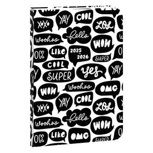 Weekly Pocket Diary 2025/2026 Student - Cool