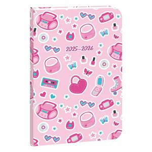 Weekly Pocket Diary 2025/2026 Student - Pinky