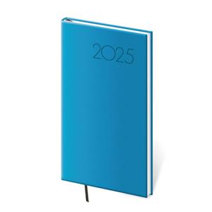 Weekly pocket diary 2025 Print Pop - light blue