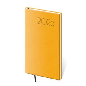 Weekly pocket diary 2025 Print Pop - yellow