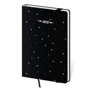 Weekly pocket diary 2025 Vario - Arrow with rubber band