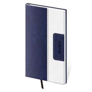 Weekly pocket diary 2026 Classic - blue/white