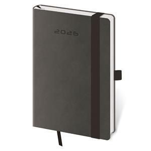 Weekly pocket diary 2026 Flexies - dark grey