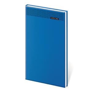 Weekly pocket diary 2026 Gommato - blue