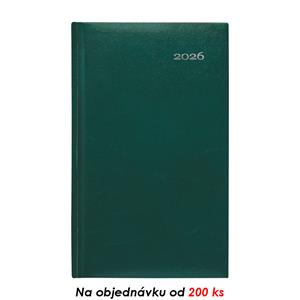 Weekly pocket diary 2026 Kronos - green