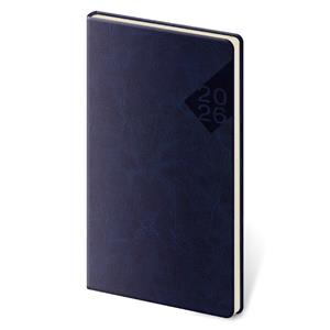 Weekly pocket diary 2026 Nebrasca - blue