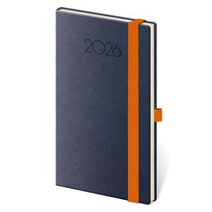 Weekly pocket diary 2026 New Praga - blue